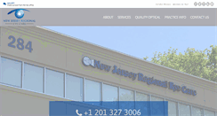 Desktop Screenshot of njeyes.com